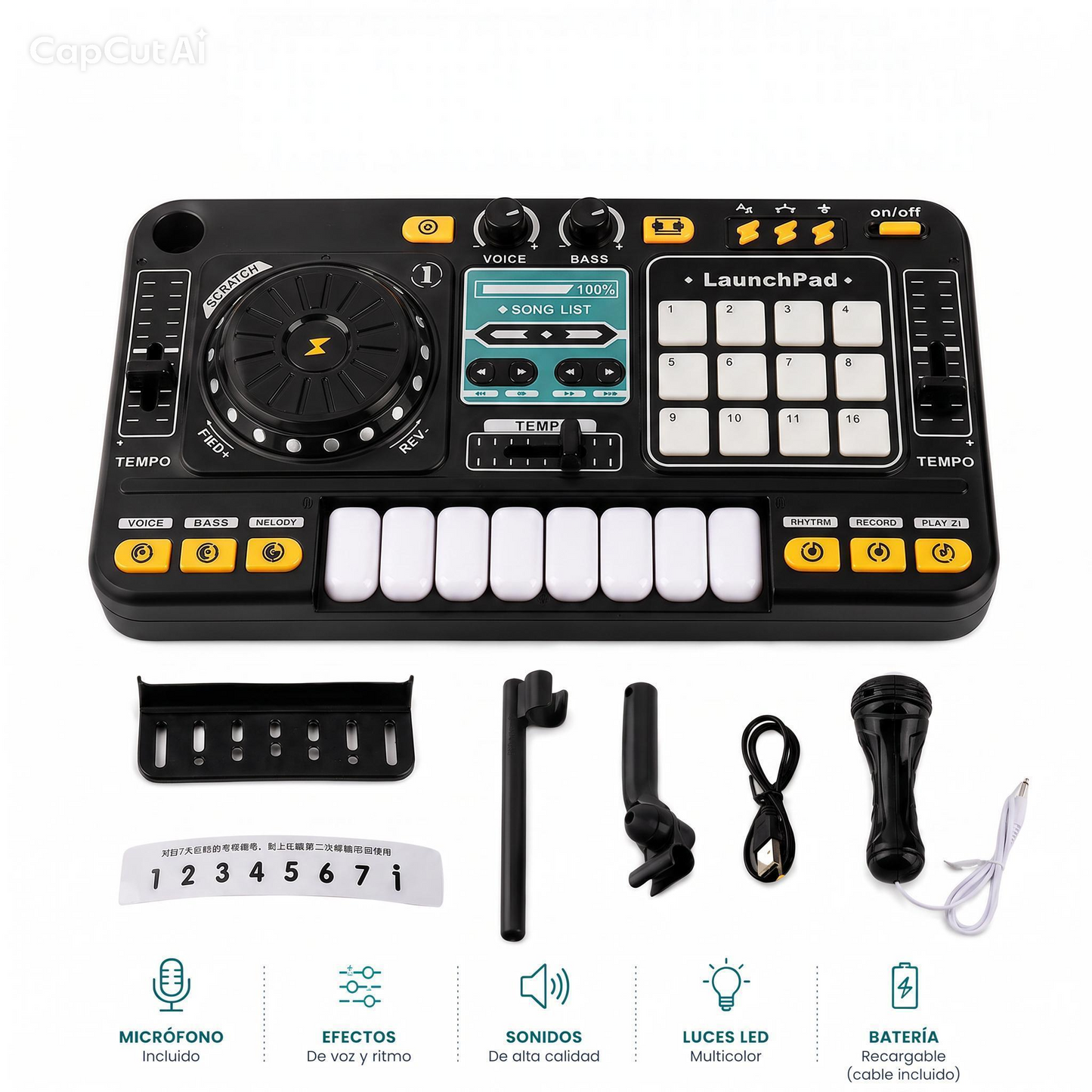 Estación Musical DJ para Niños — BabyHug